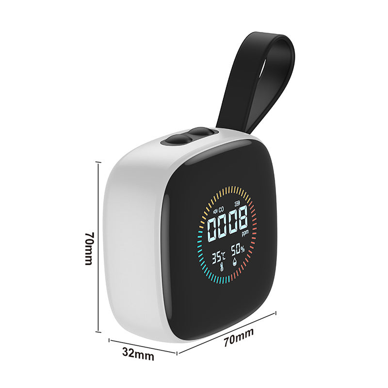 Portable CO Detector for Car, Home & Camping