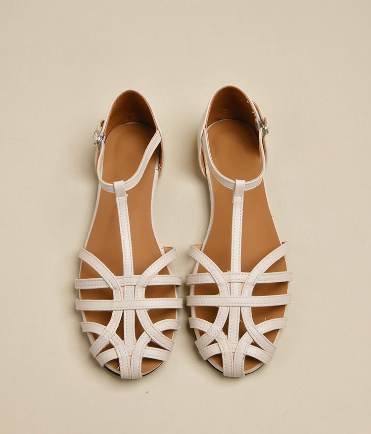 BreezeBloom Buckle Flats