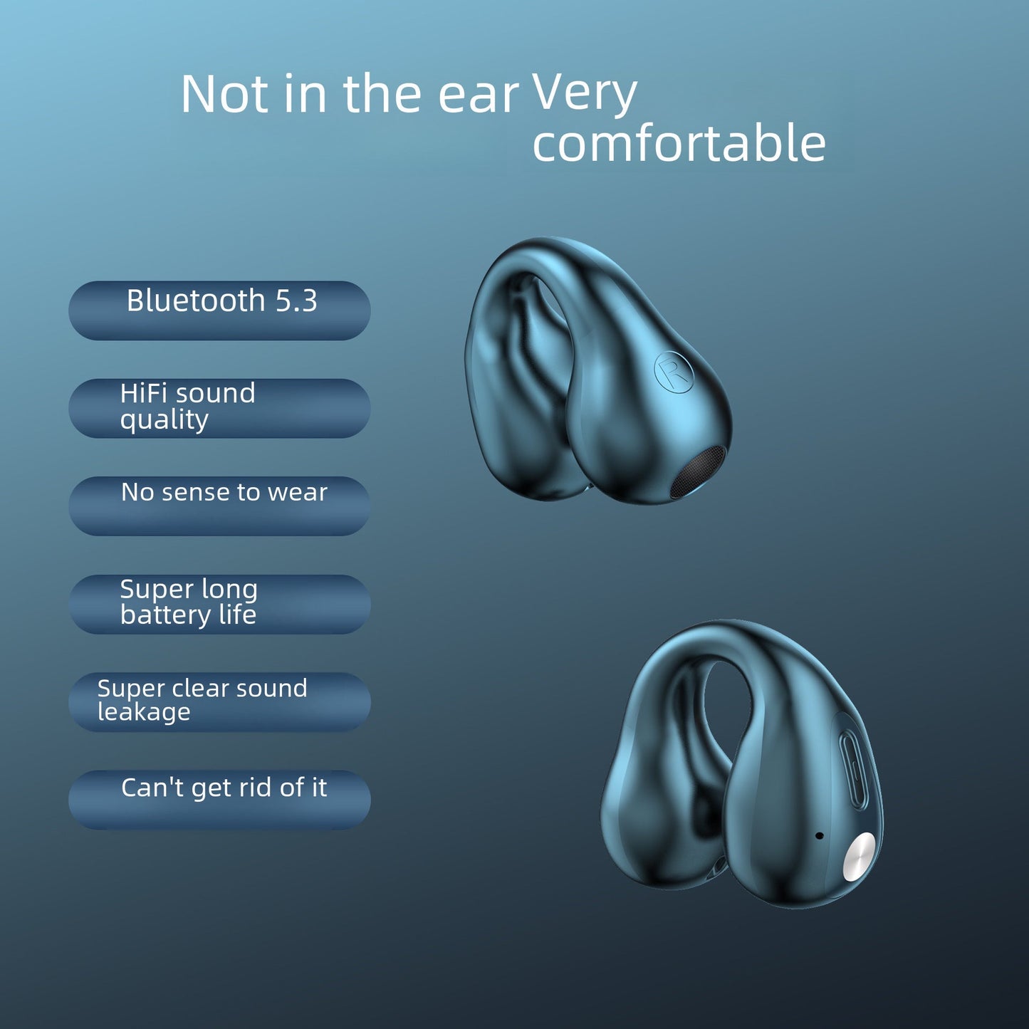 SmartPulse Bone Conduction Headphones