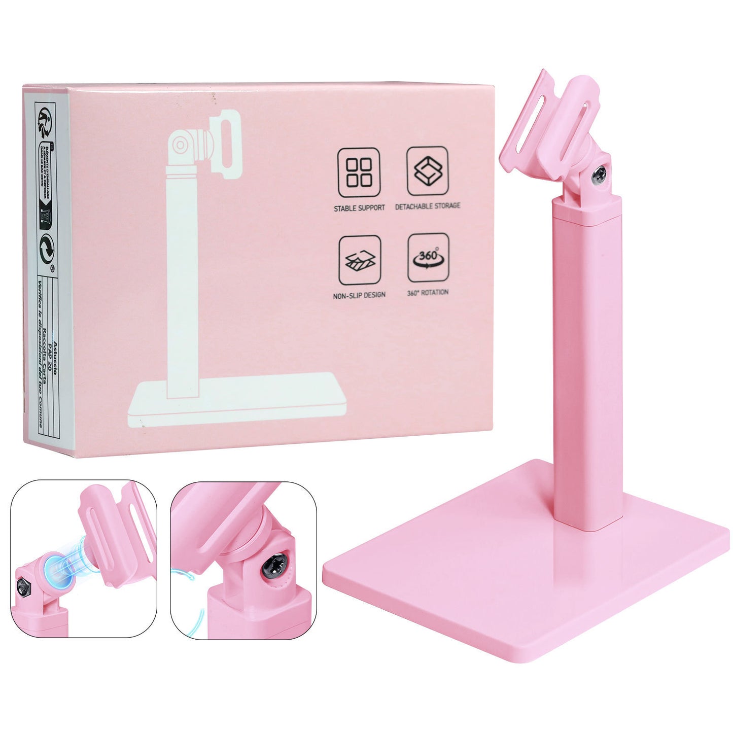 FlexiGlow Nail Lamp Holder – 360° Adjustable Stand