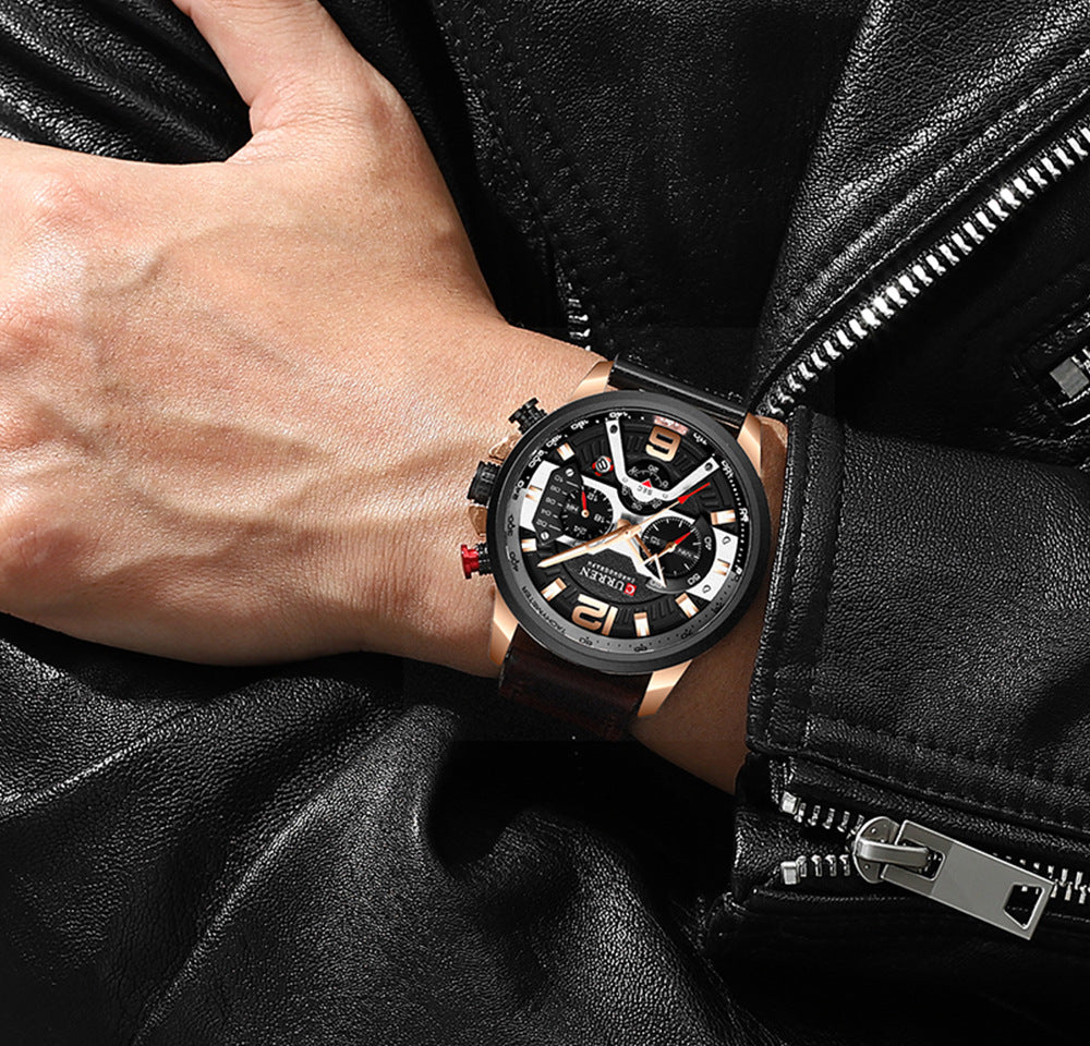ChronoEdge Bold Dial Watch