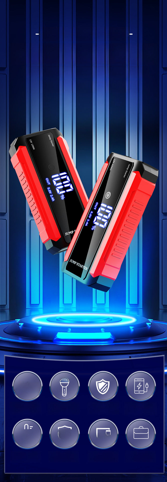 RoadRescue – Car Jump Starter & Power Bank