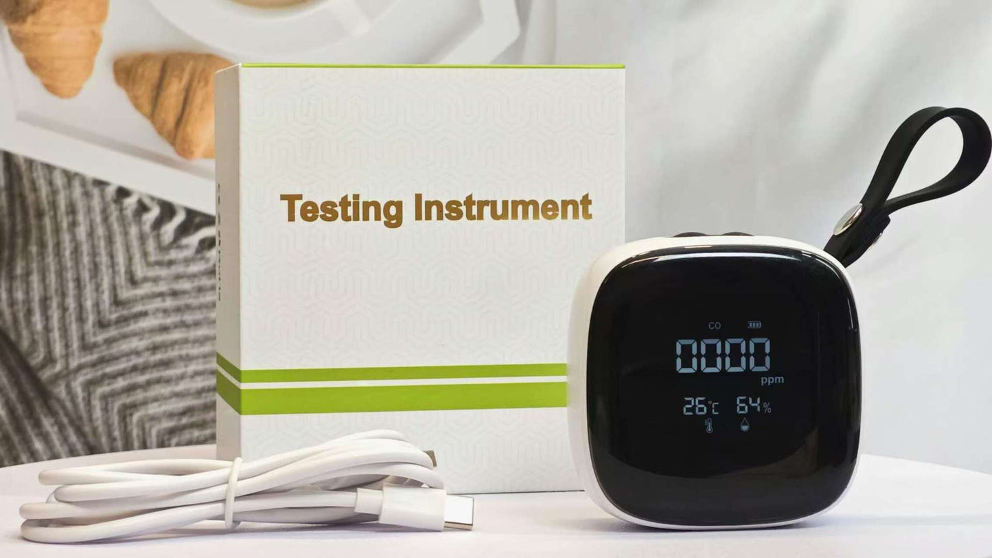 Portable CO Detector for Car, Home & Camping