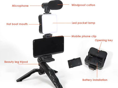 Smartphone & Camera Vlogging Studio Kits