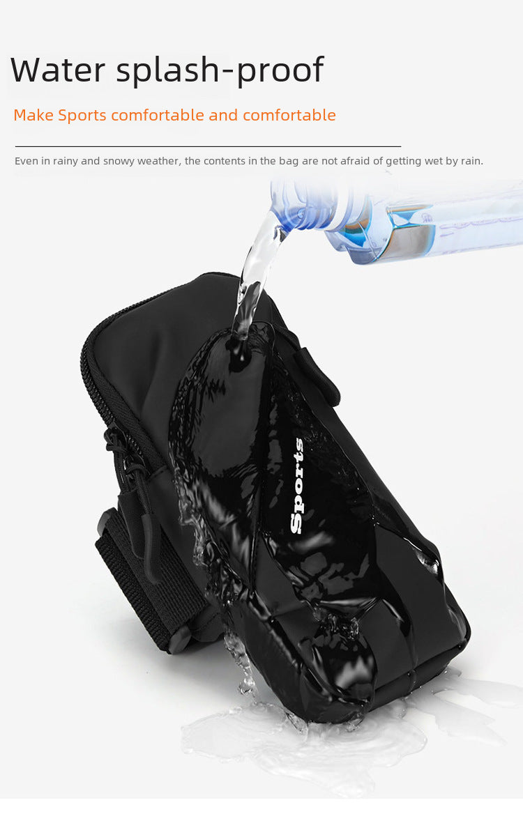 RunGrip Breathable Wrist Pouch