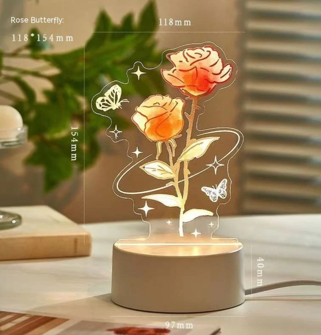 Eternal Bloom LED Night Light