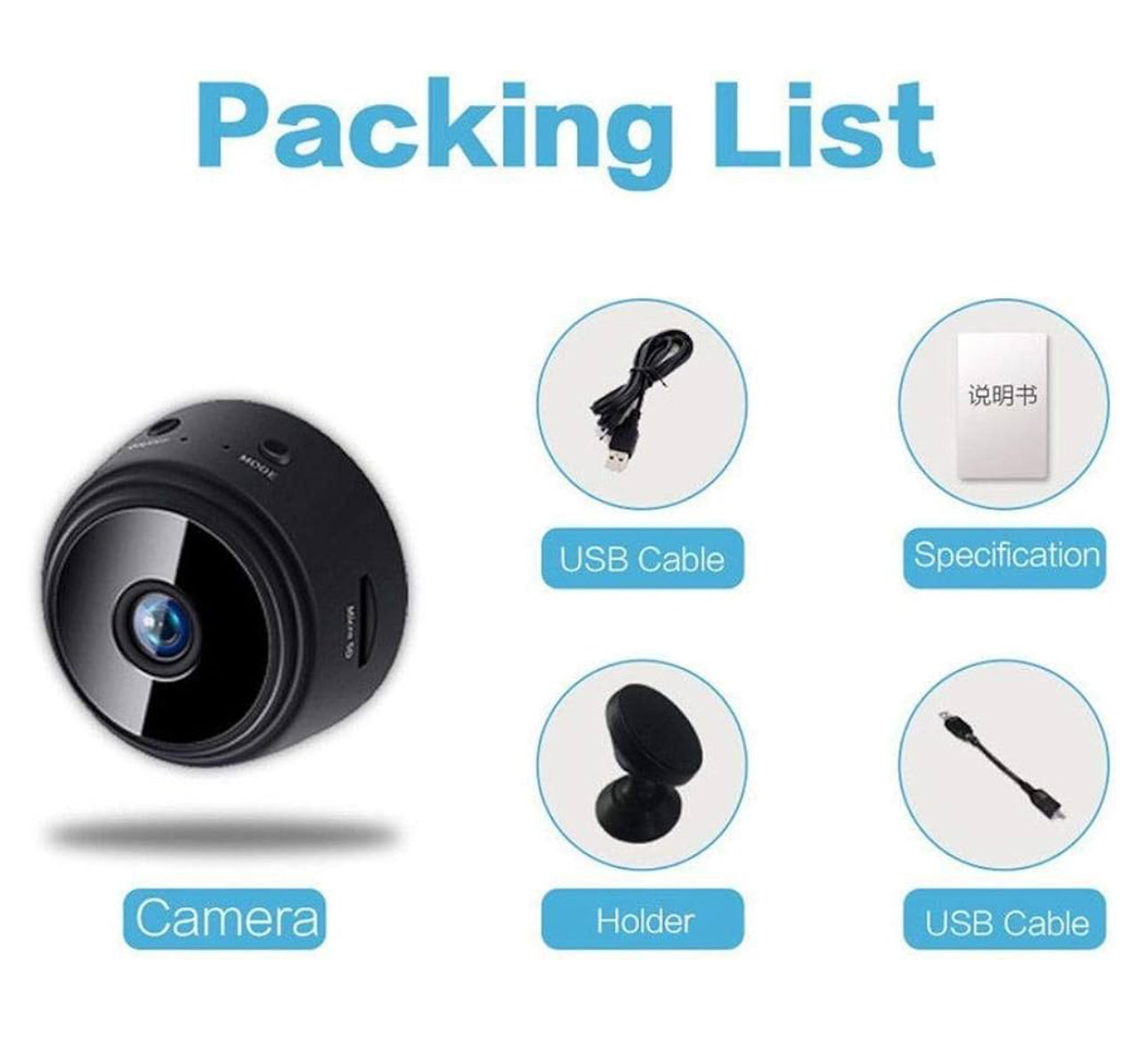 A9 Mini Wireless Security Camera