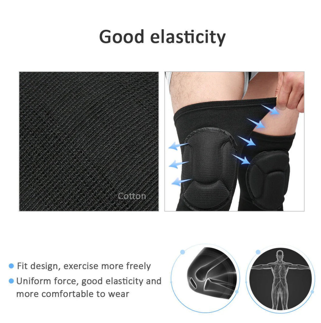 Professional Knee Pads – Heavy-Duty Protection for Work & Sports