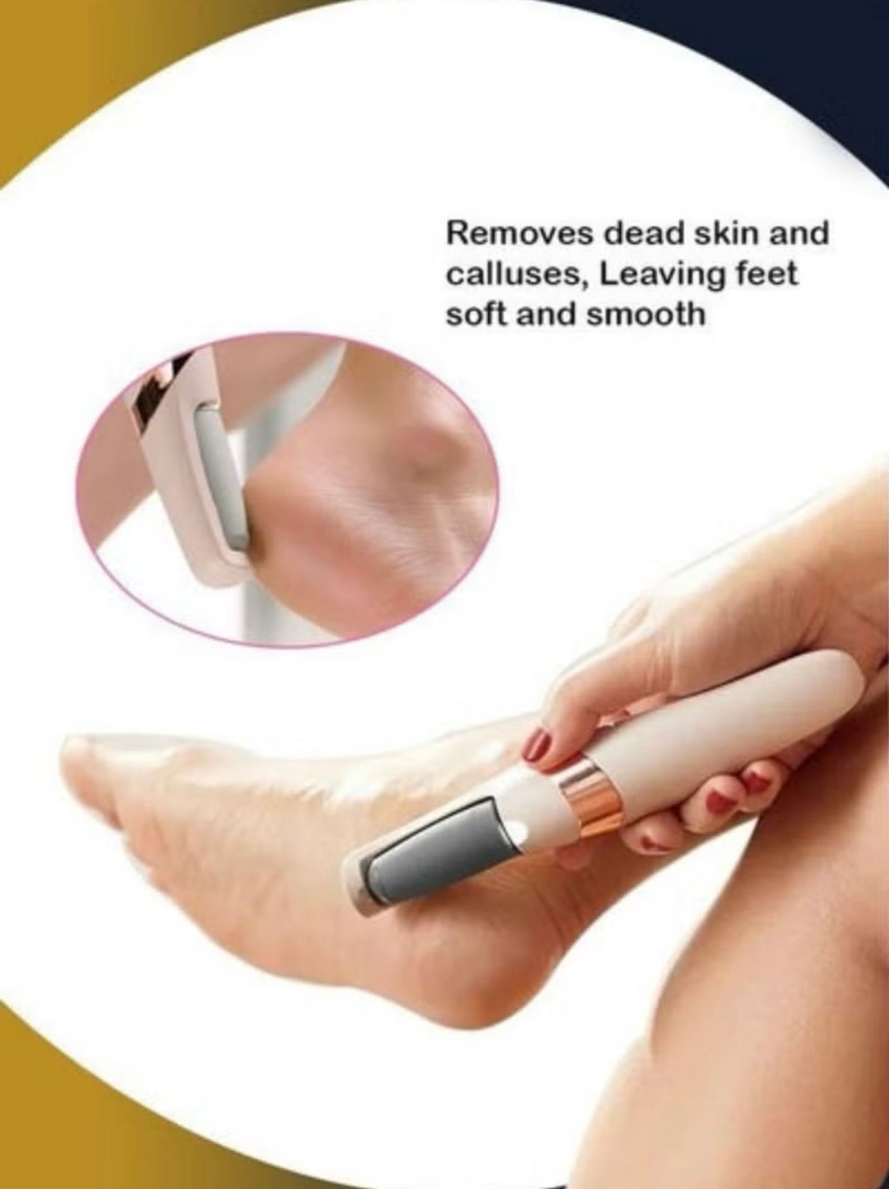 Electric Pedicure Foot File Callus Remover