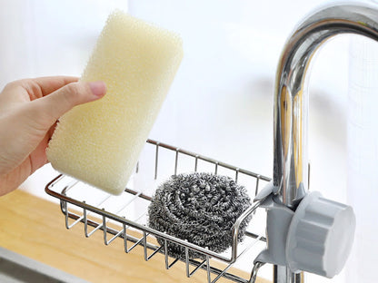 Stainless Steel Faucet Shelf