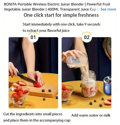 Portable Blender With Cup