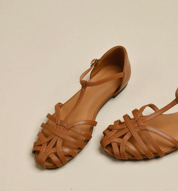 BreezeBloom Buckle Flats