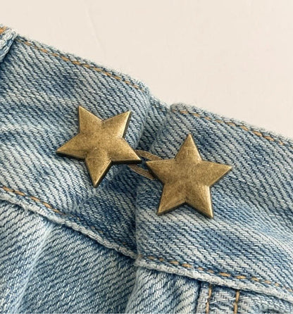 Five-Pointed Star Adjustable Belt Buckle