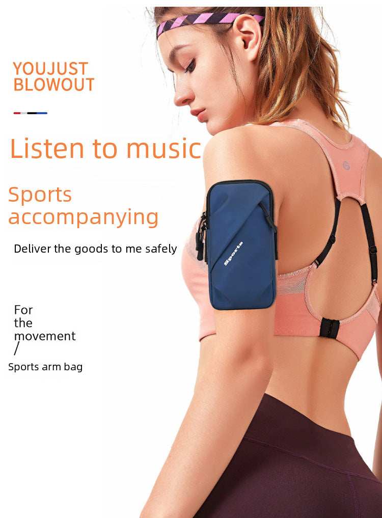RunGrip Breathable Wrist Pouch