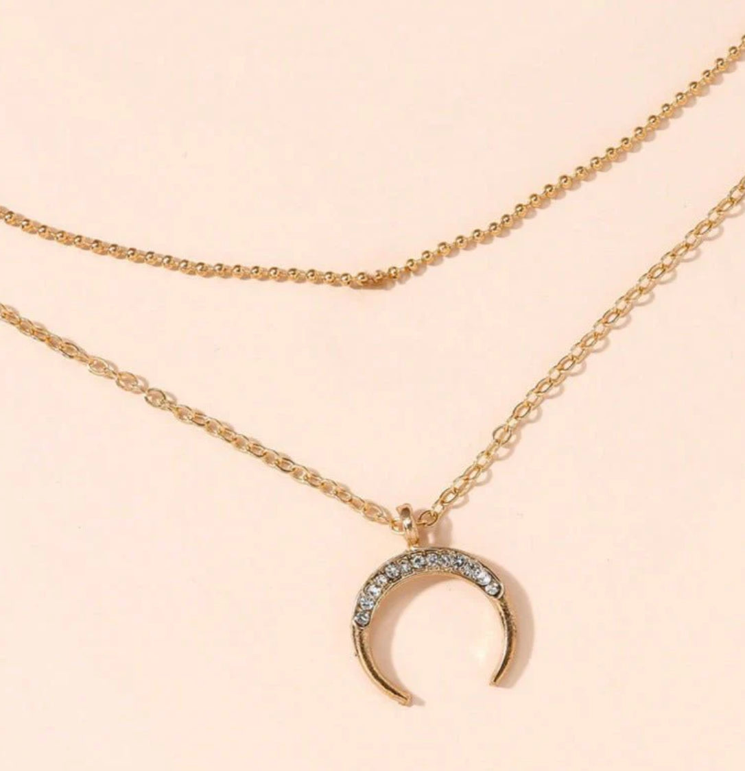 Lunar Luxe Double Necklace