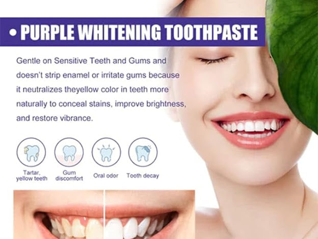 Purple Whitening Toothpaste