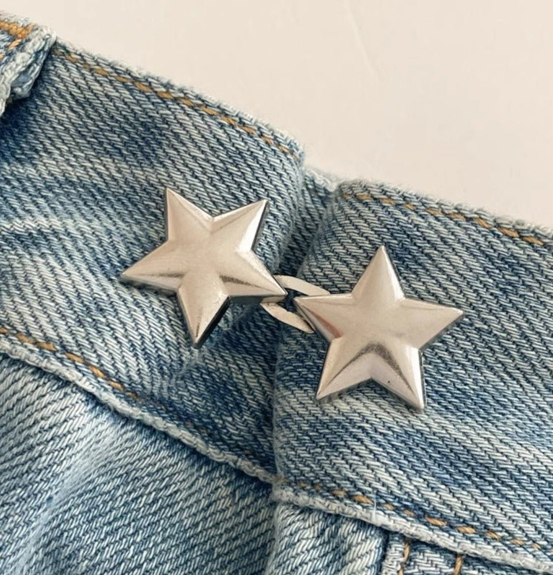 Five-Pointed Star Adjustable Belt Buckle