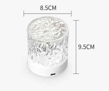 Ocean Wave Rotating Projection Night Light – Serene Water Ripple Ambient Light