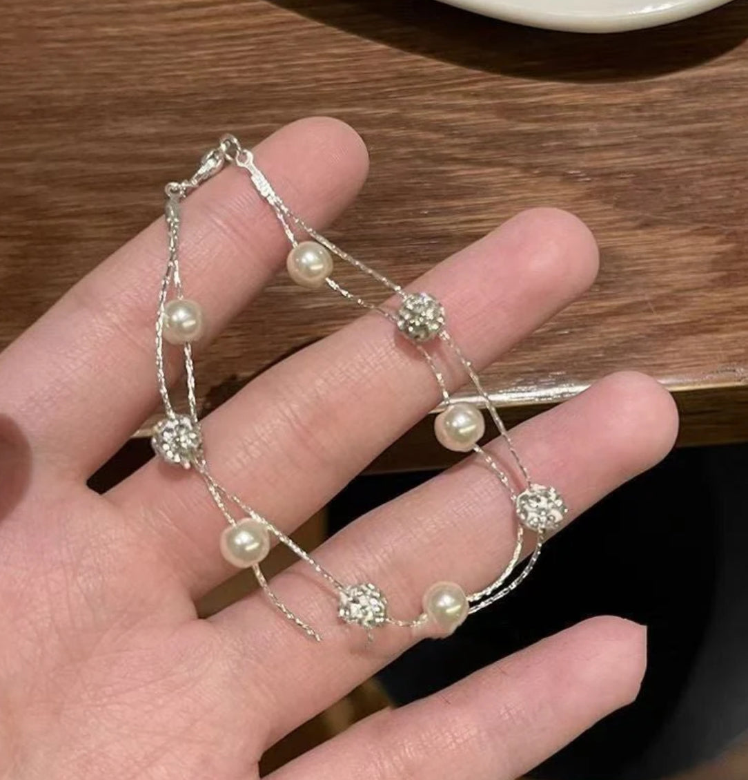 Starry Double-Layer Twin Bracelet for Women