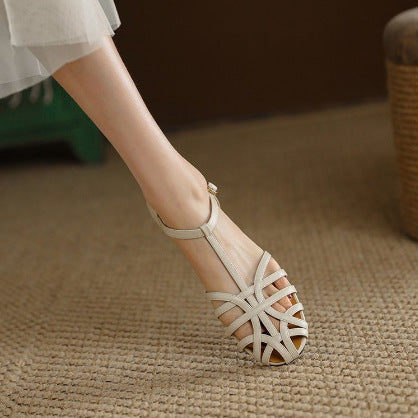 BreezeBloom Buckle Flats