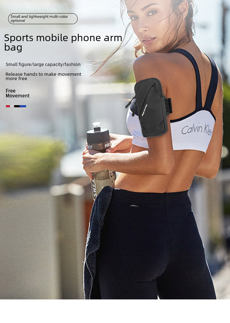 RunGrip Breathable Wrist Pouch