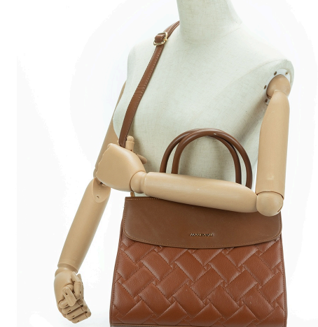 Women's Check Design Shoulder Bag