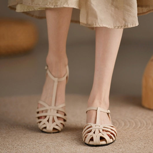 BreezeBloom Buckle Flats
