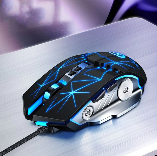 Game Optical Mouse USB Silent Light