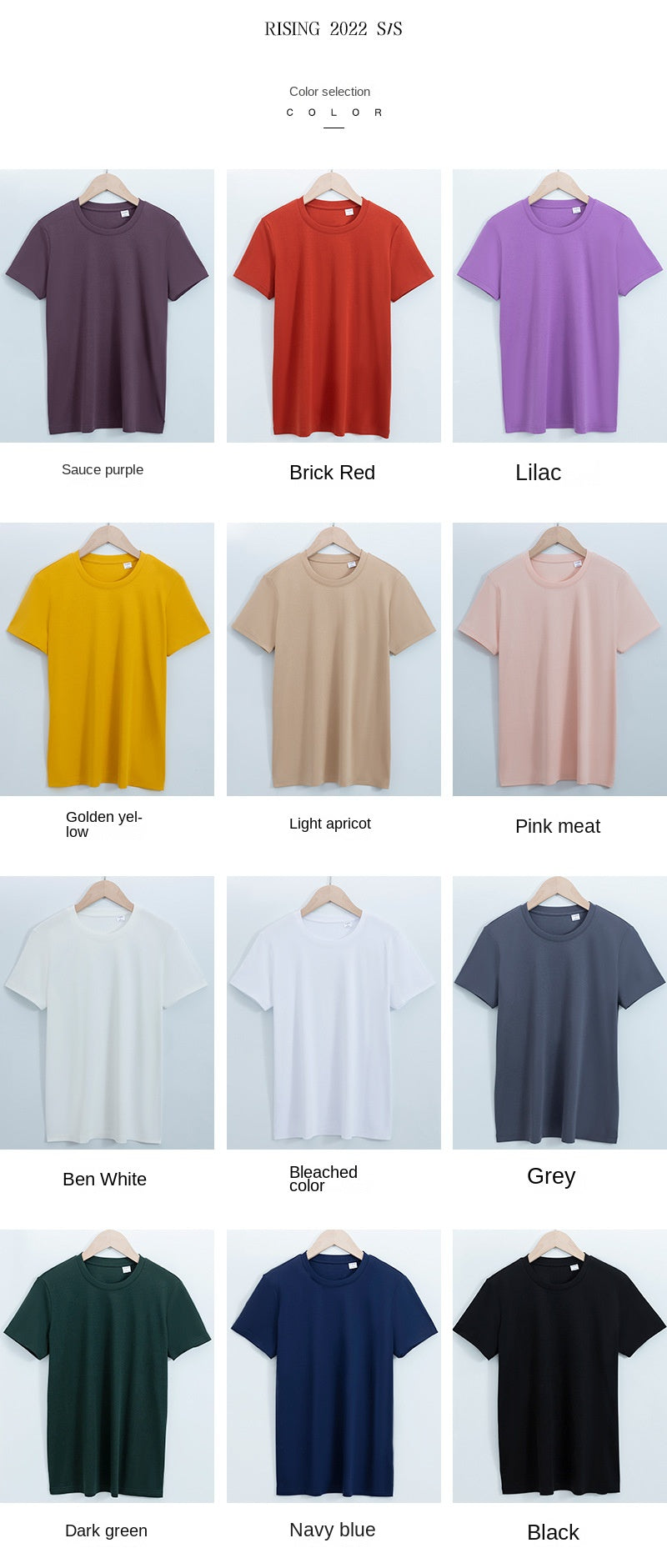 EleganceCotton™ Women’s Premium Mercerized Tee – 190g Double-Sided Comfort