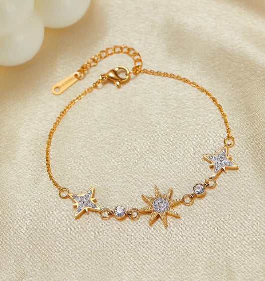 Asterism Star Niche Design Bracelet for Women