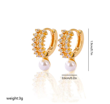 Luxury Pearl Earrings – Elegant Sophistication