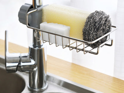 Stainless Steel Faucet Shelf