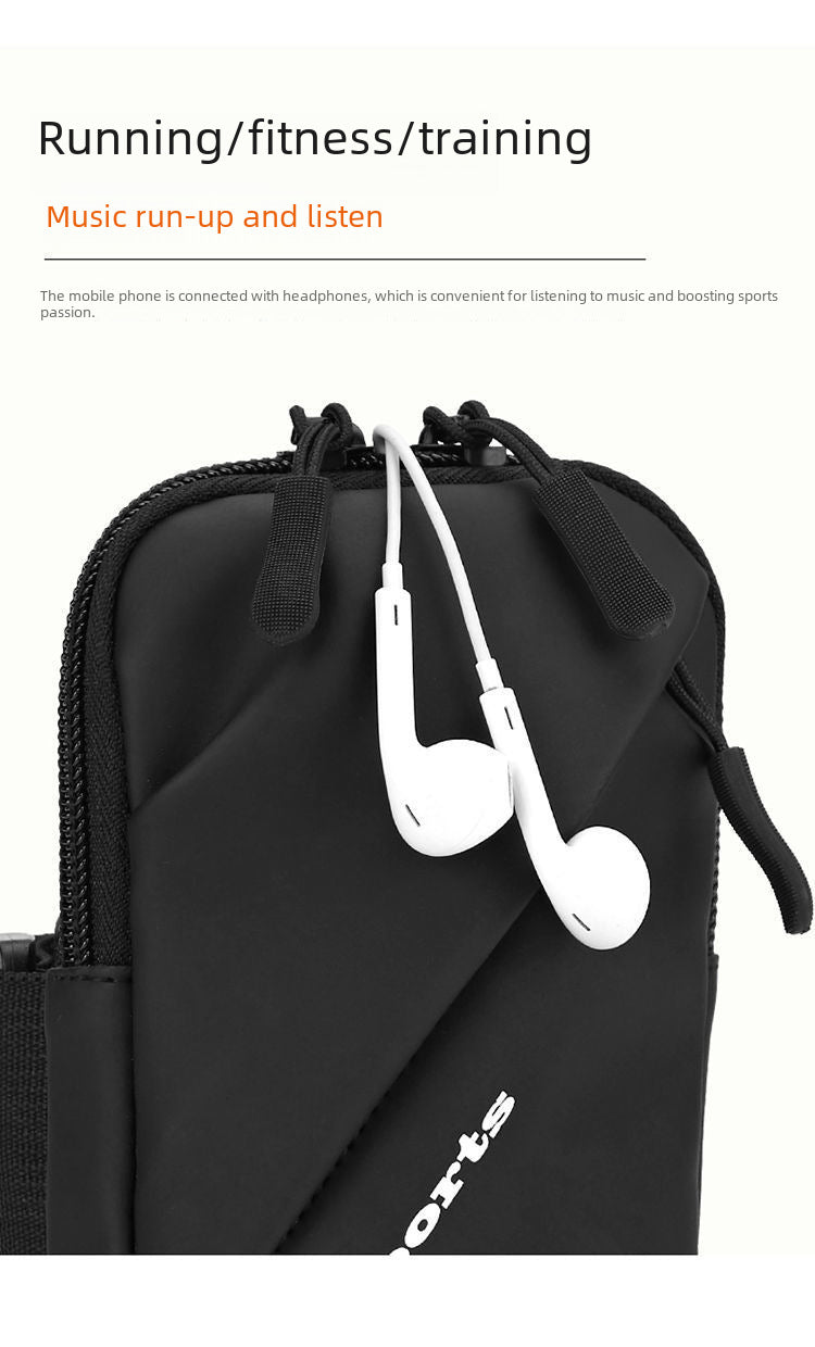 RunGrip Breathable Wrist Pouch