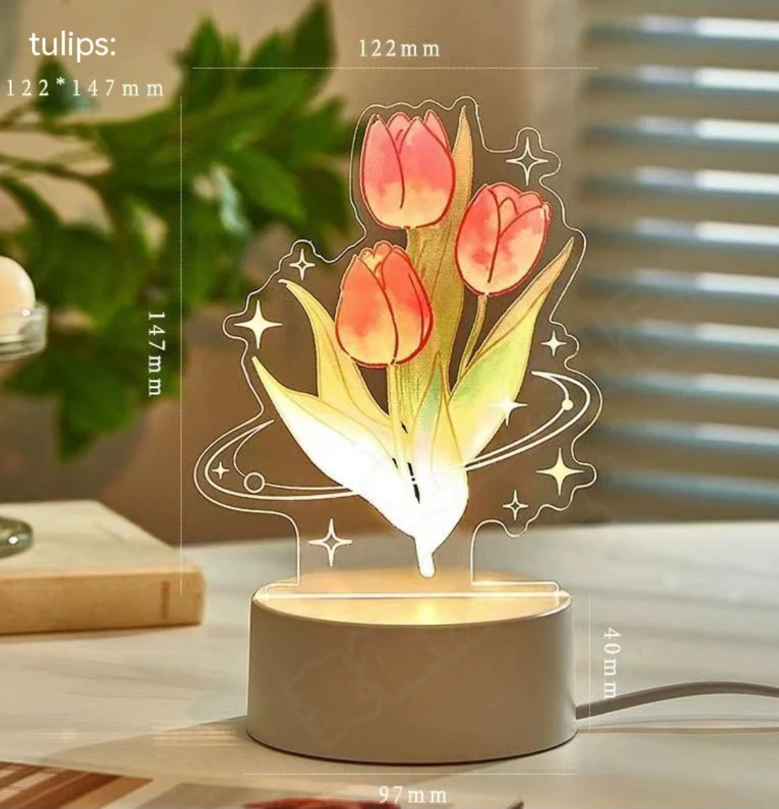 Eternal Bloom LED Night Light