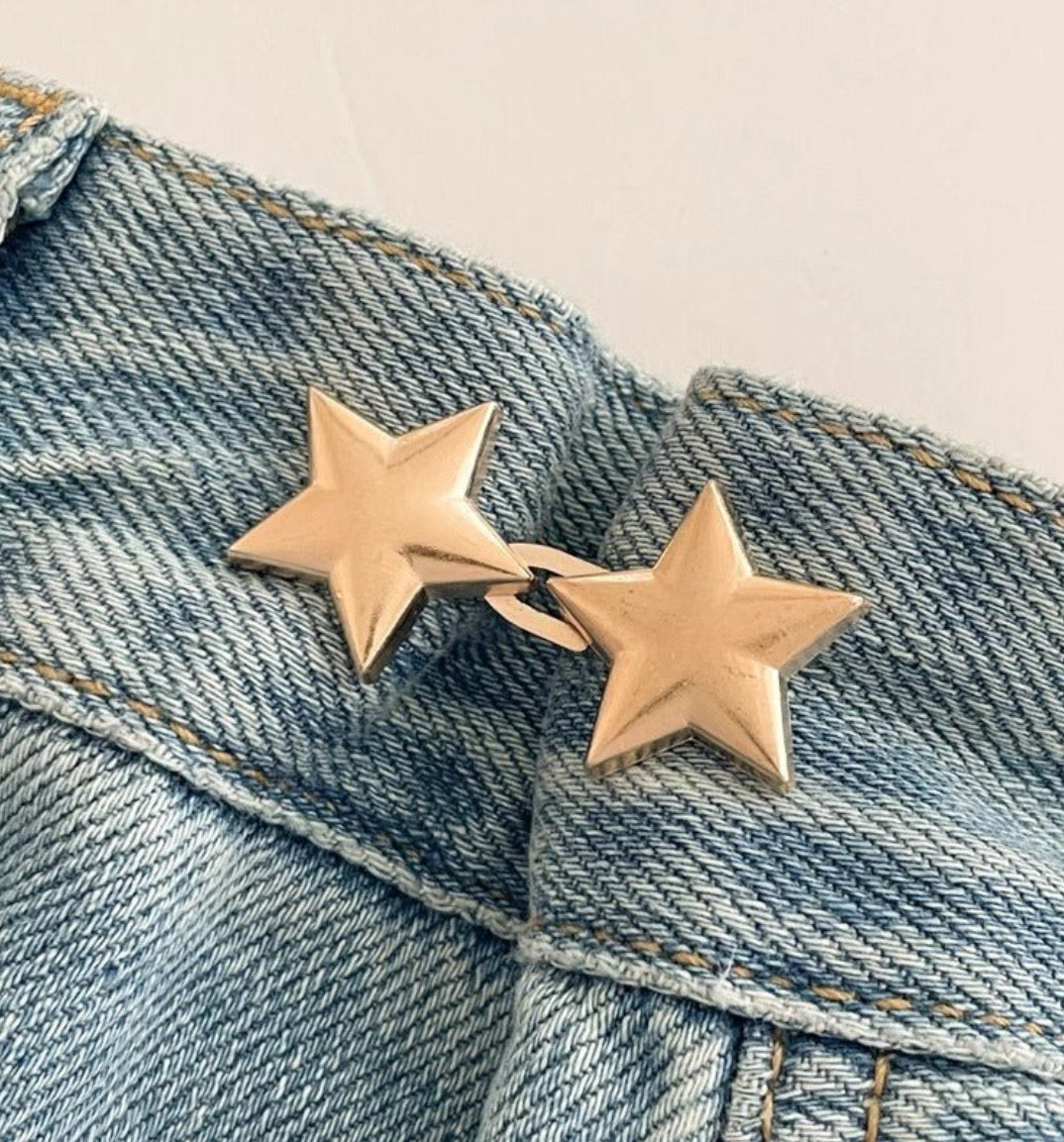 Five-Pointed Star Adjustable Belt Buckle