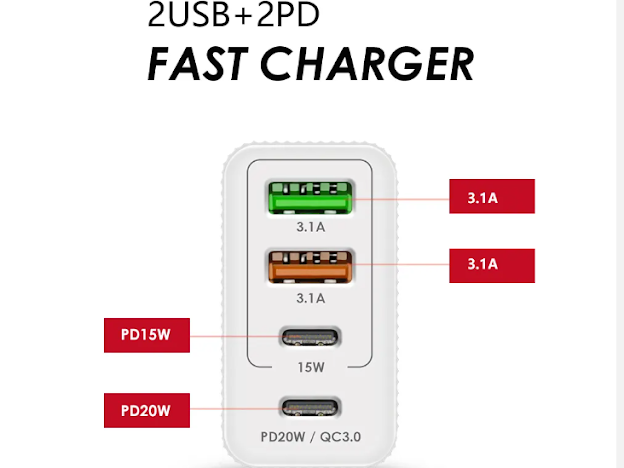 Power Adapter Charger 36W