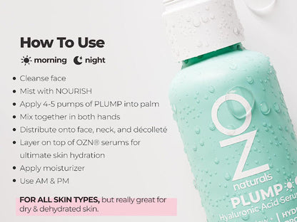 OZNaturals Plump Serum (Original)