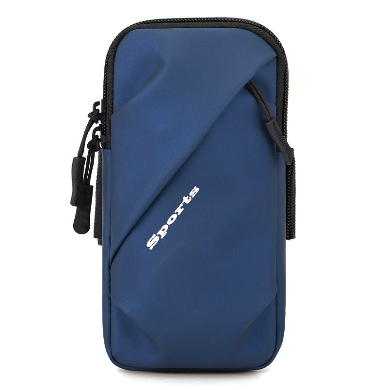 Breathable Pu Arm Band Sports Running Arm Bag Fitness Wrist Pouch Outdoor Cycling Men&#039;s Sleeve Mobile Phone Hand Bag
